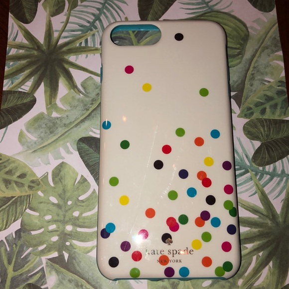kate spade Accessories - NWT Kate Spade confetti iPhone 8+ case